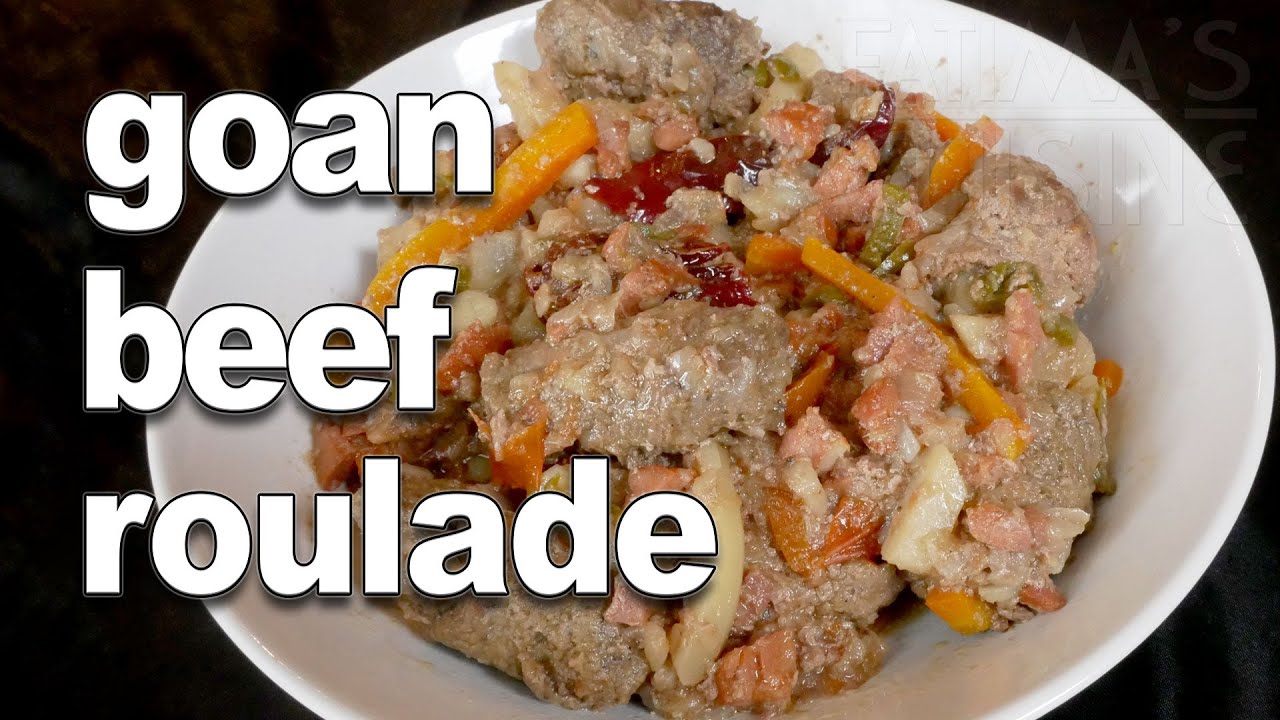 Goan Beef Roulade Recipe | Goan Beef Rolls Recipe | Goan Food Recipes | Authentic Goan Beef Recipes