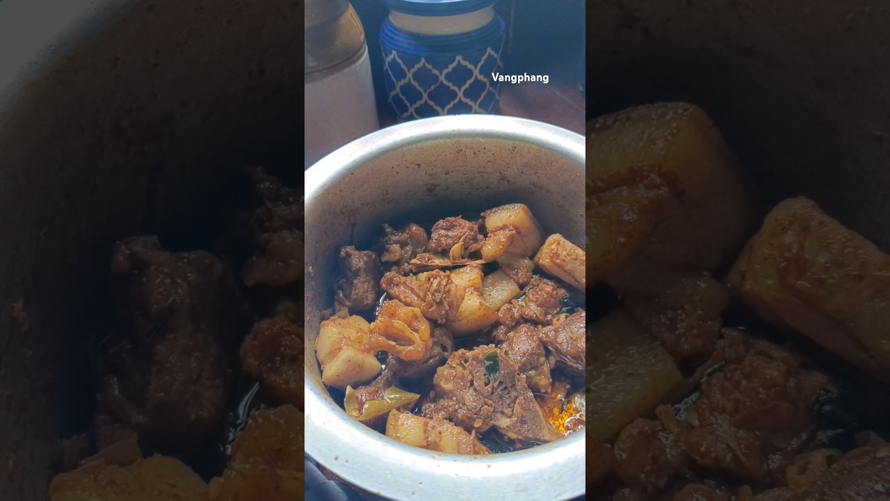Pork recipe/ naga style #nagafood#northeastcuisine #cooking #food / ingredients in description