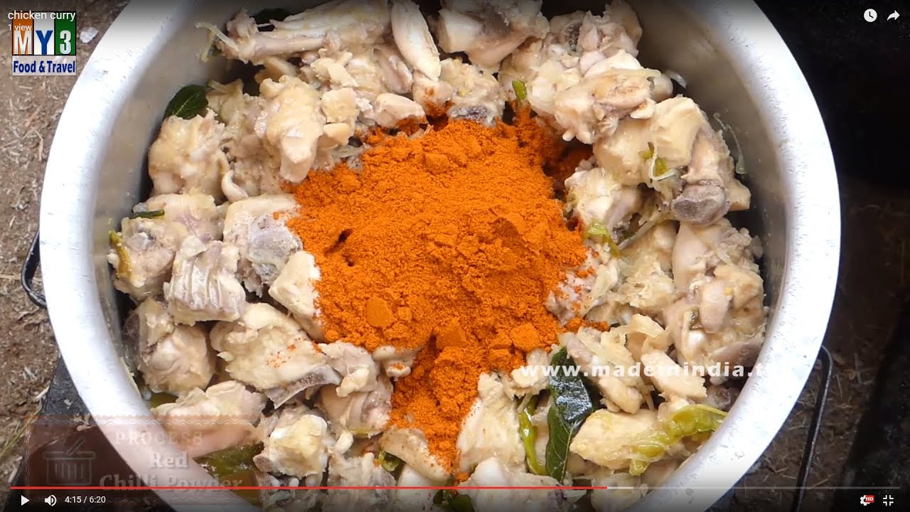 HOMEMADE VILLAGE STYLE CHICKEN CURRY | POPULAR INDIAN CHICKEN RECIPES street food