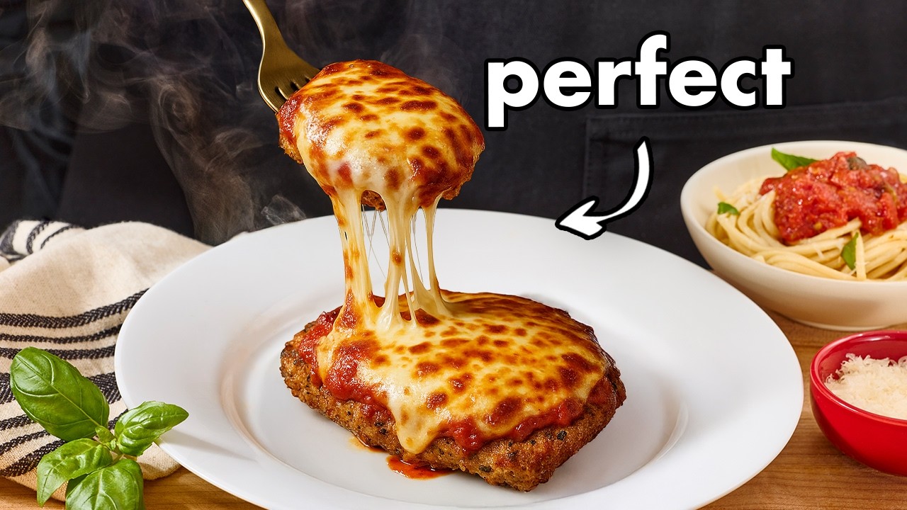 Crispy Chicken Parmesan With Homemade Marinara Sauce