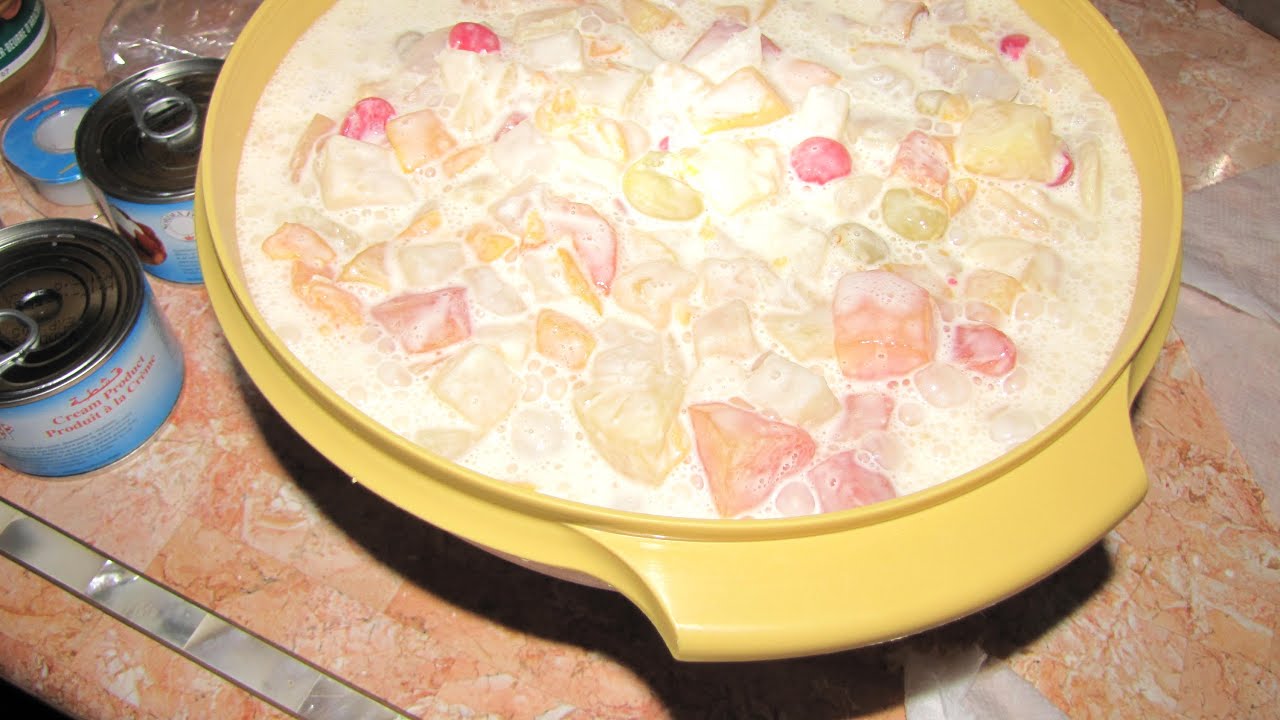 Fruit Salad  dessert – Filipino Style