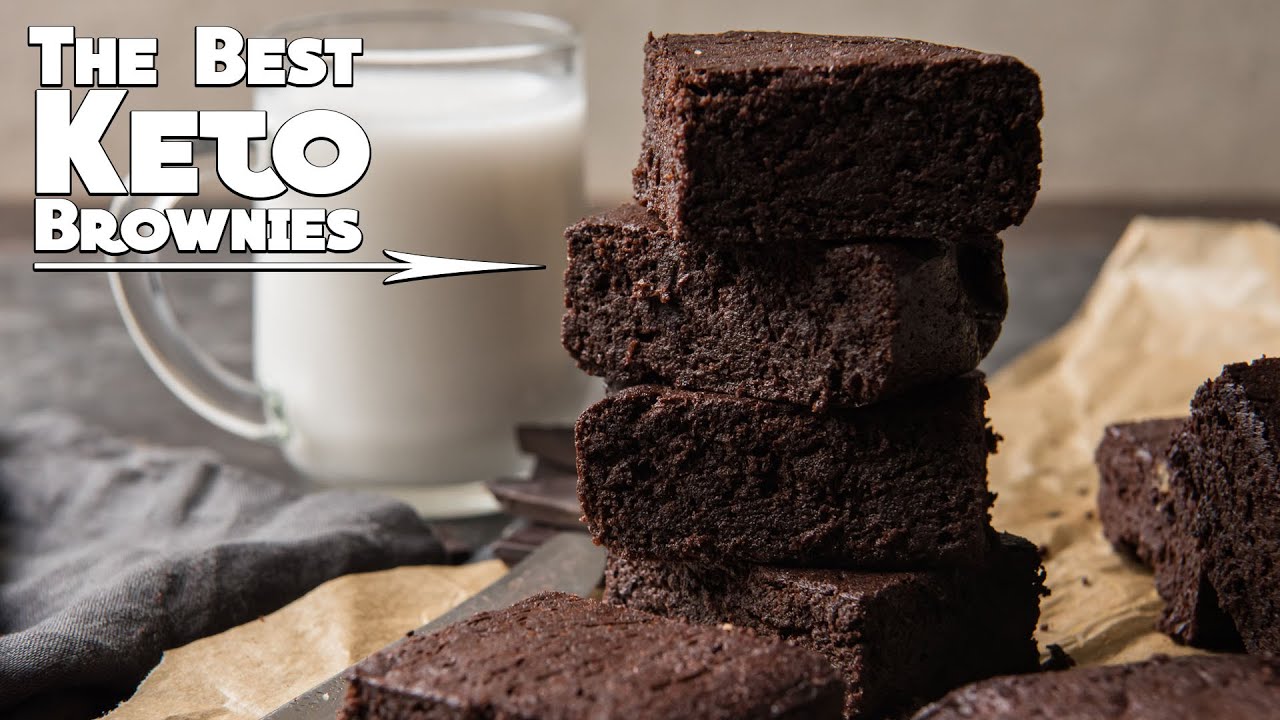 Best Keto Brownies Recipe | Fudgy Coconut Flour Brownies | Low Carb Gluten Free