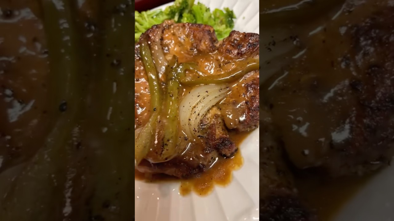 Oven Baked Pork Chops with Gravy | Recipe | Dinner Ideas