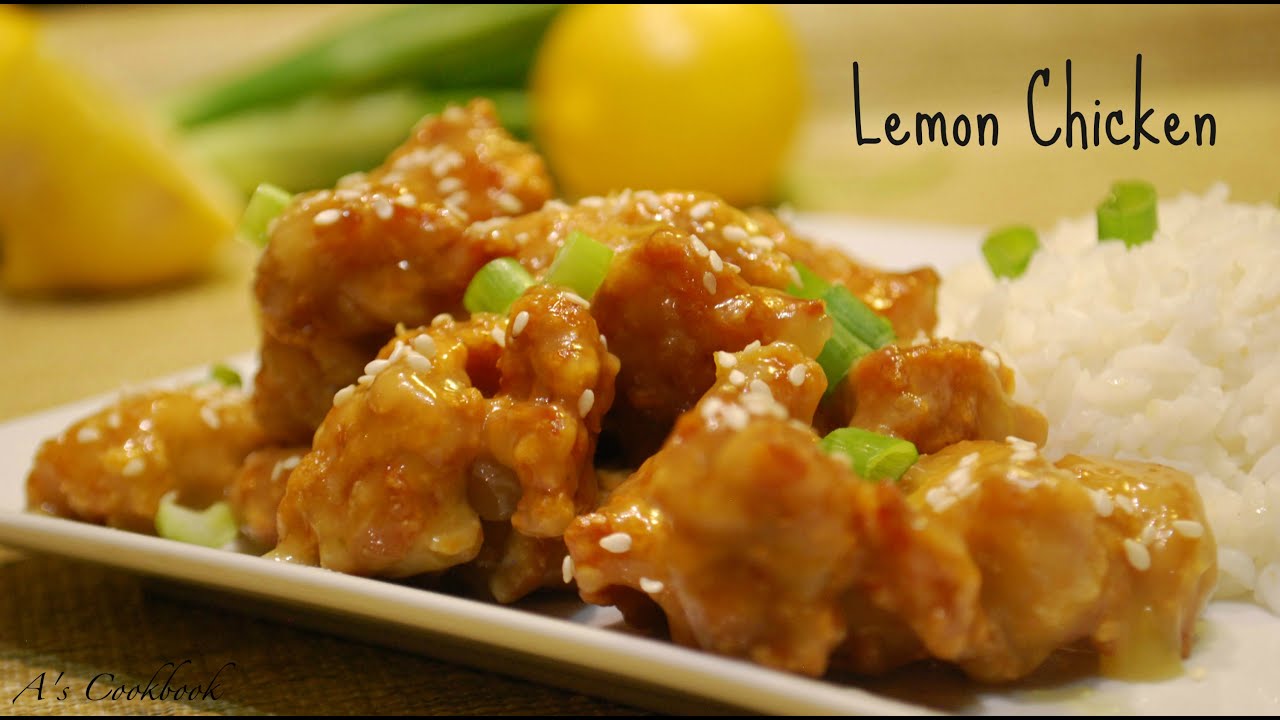 Lemon Chicken Recipe – Chinese Style