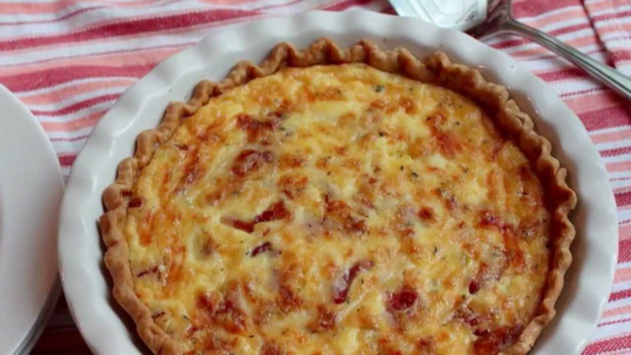 Quiche Lorraine Mother’s Day Recipe – Creamy Bacon Leek Cheese Quiche