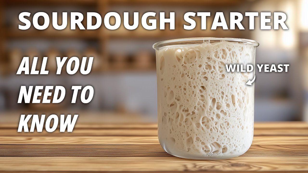 The Last SOURDOUGH STARTER RECIPE You Ever Need