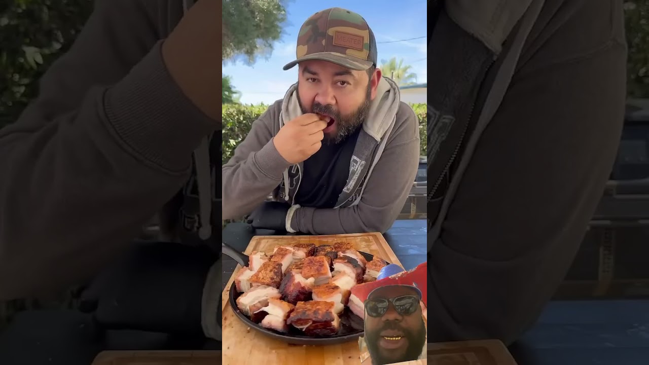 Grilled pork belly #explorepage #viral #steak  #kevi