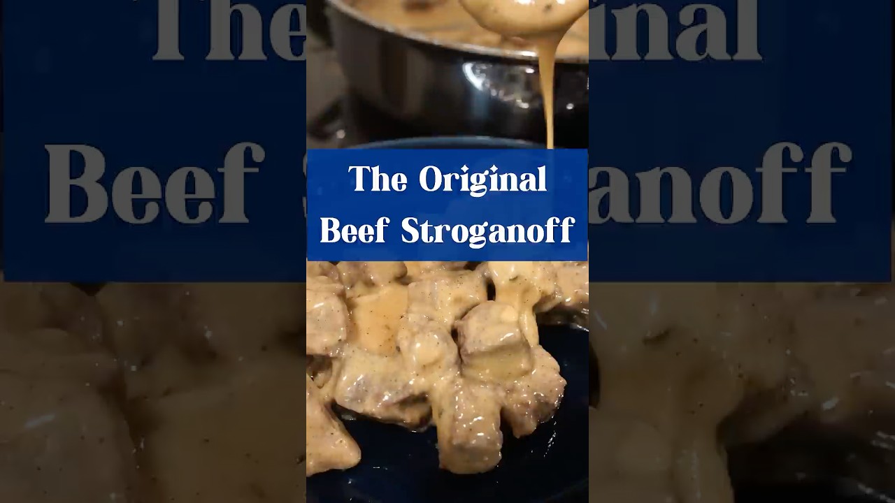 The Original Beef Stroganoff of Imperial Russia