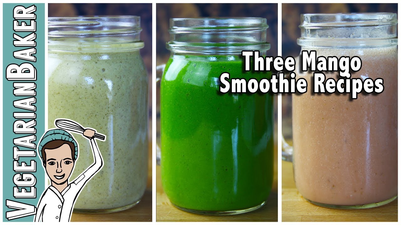 3 Healthy Mango Smoothie Recipes!