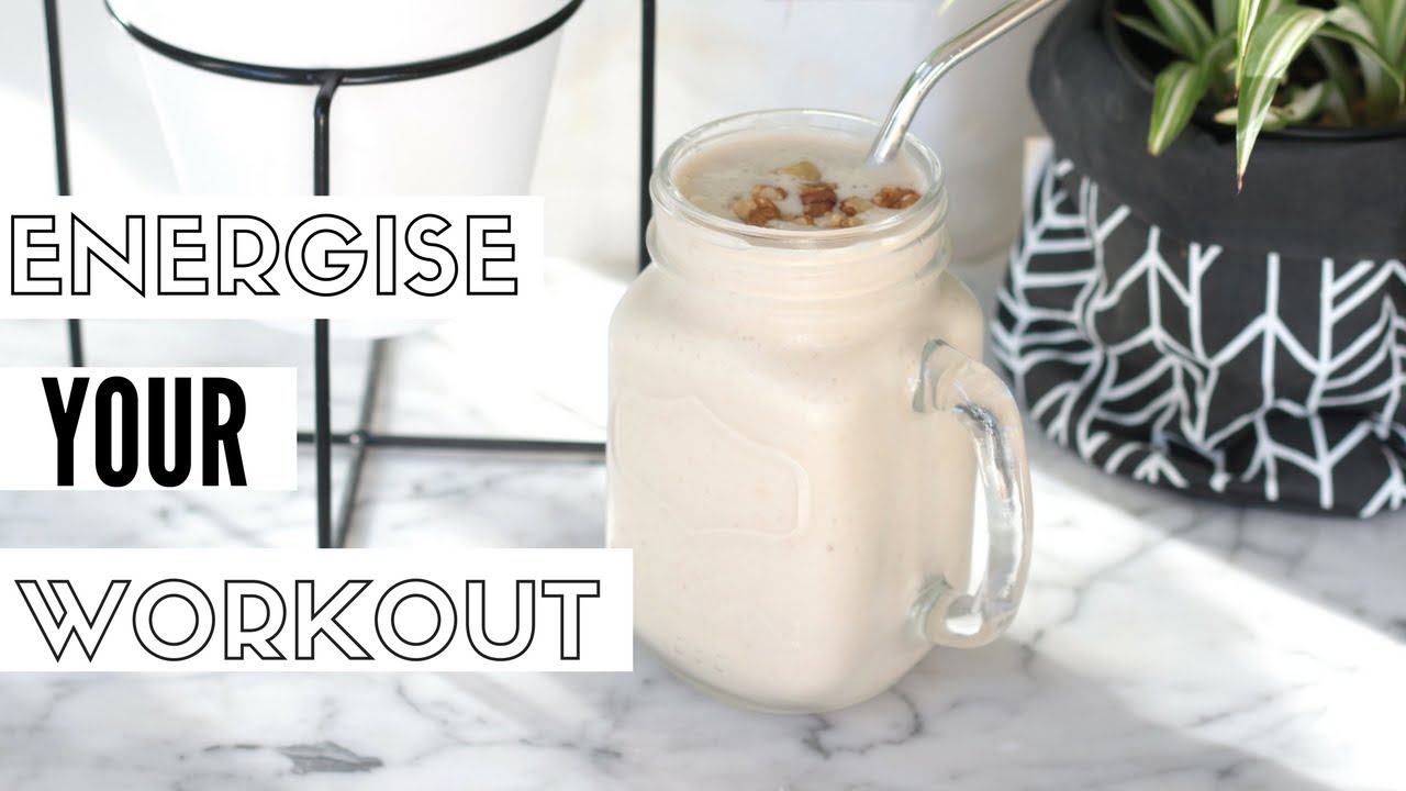 Smoothie Recipe: Pre-workout Banana Walnut Bliss Smoothie