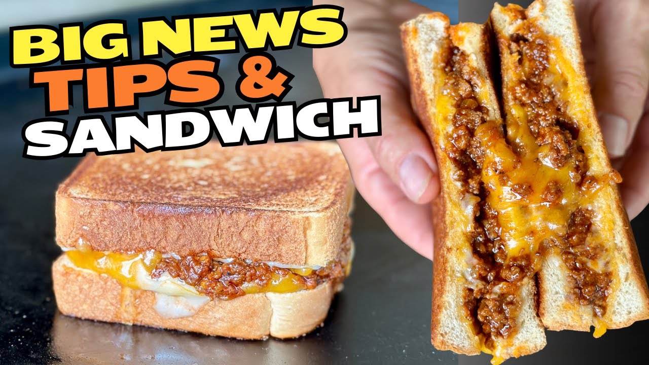 Two Easy Sandwiches in ONE – SLOPPY JOE Grilled Cheese For THE WIN!