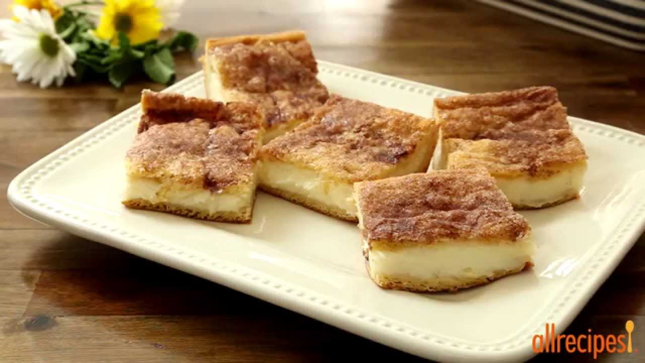 How to Make Cream Cheese Squares | Dessert Recipes | Allrecipes.com