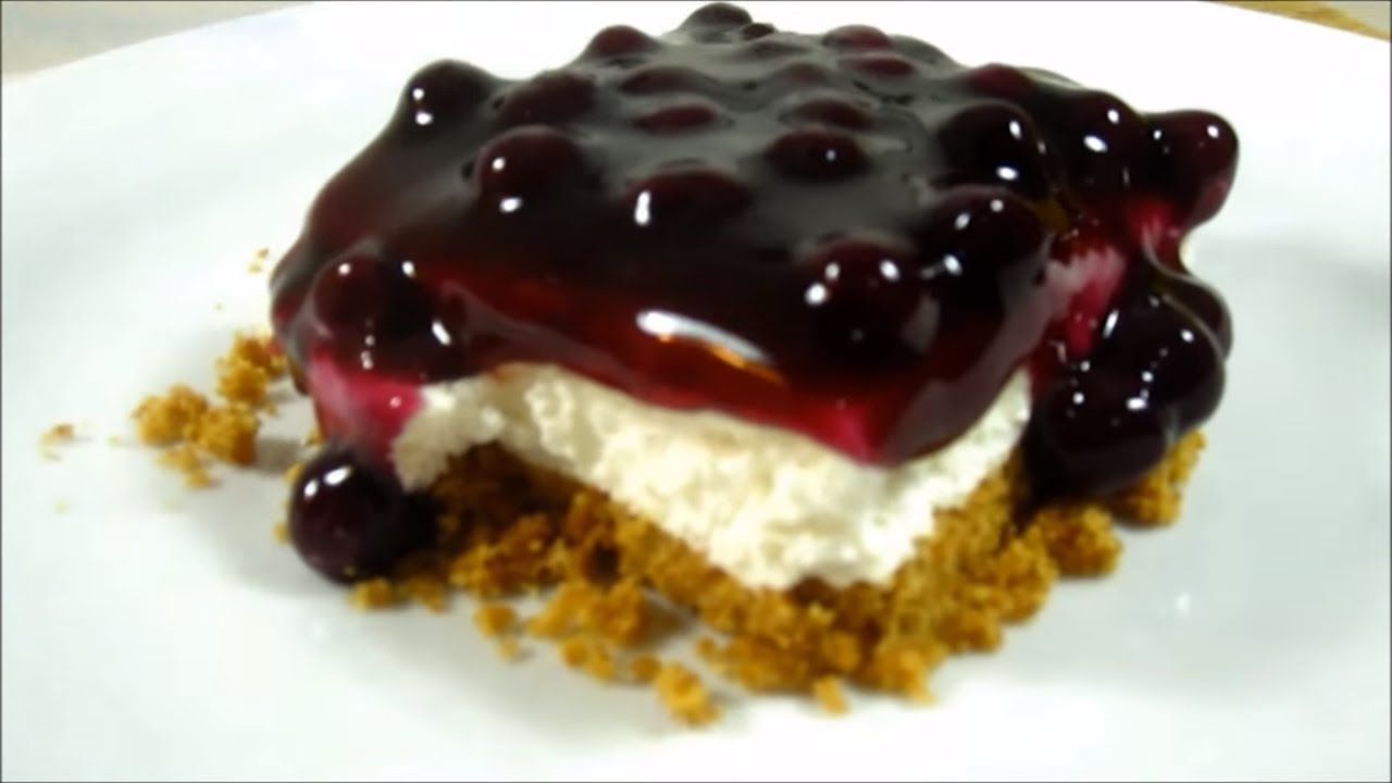 ? No Bake Blueberry Cheesecake – Pinoy Dessert Recipes
