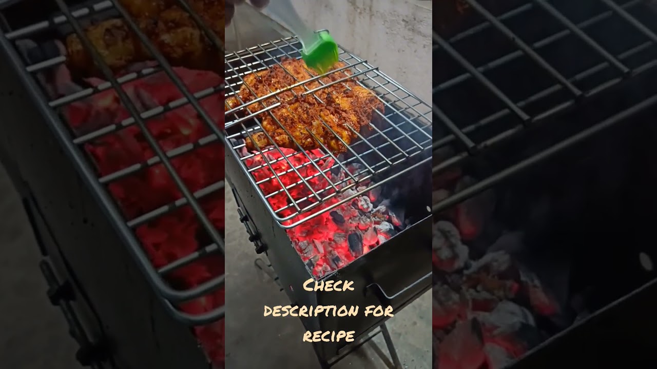 Recipe for Full Tandoori Chicken on Charcoal Grill