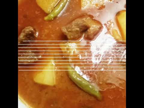 Aalu Gosht Beef Recipes #RecipeBySaniya