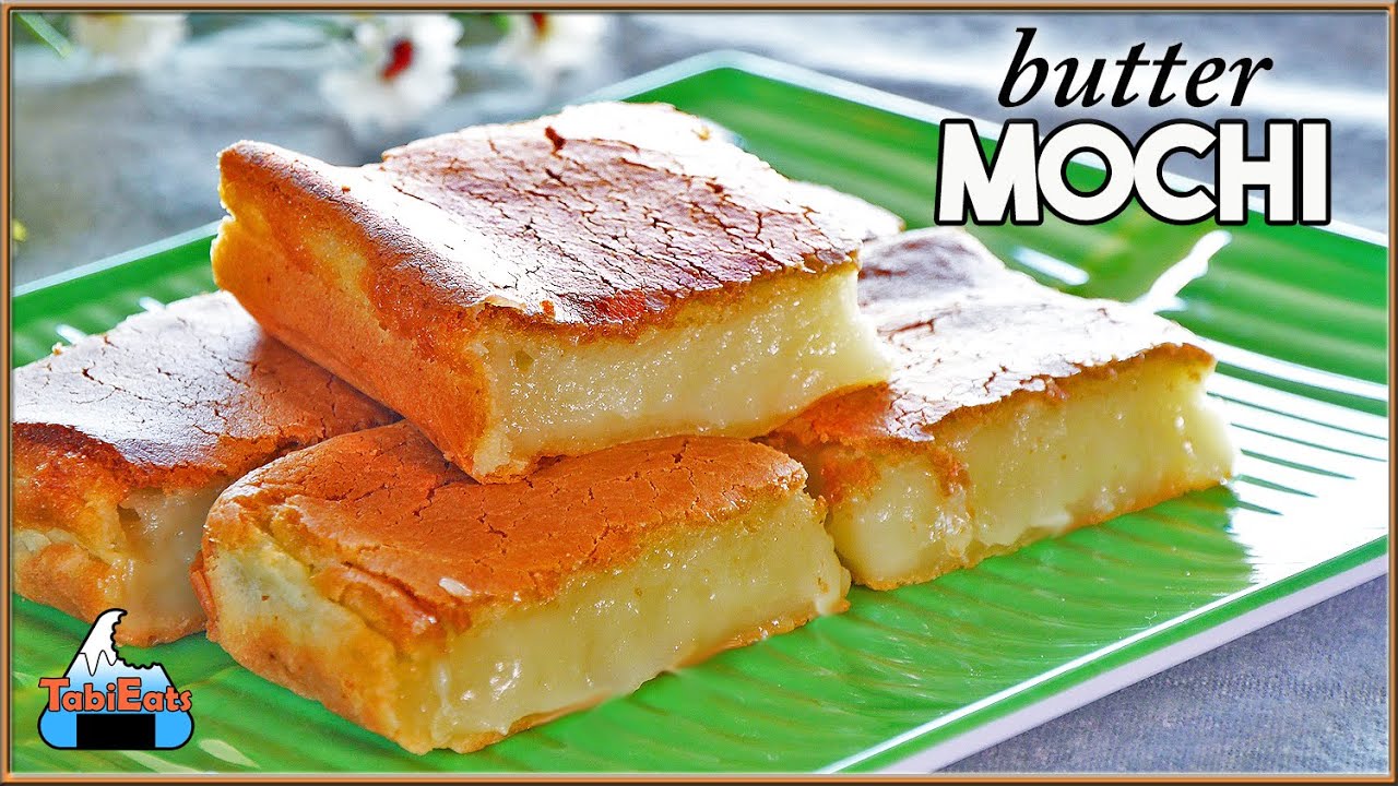 Butter Mochi (Hawaiian Local Dessert Recipe)