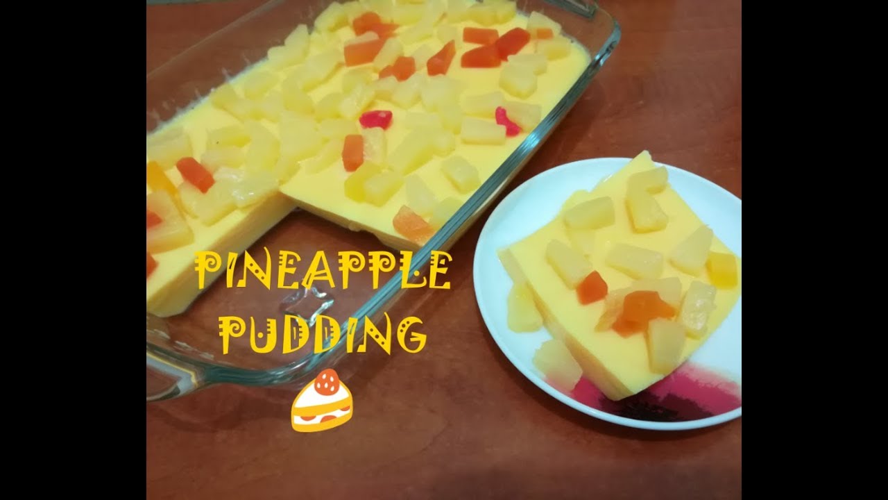 PINEAPPLE PUDDING RECIPE II CHINA GRASS DESSERT II EASY & QUICK DESSERT II EID-UL-ADHA SPECIAL