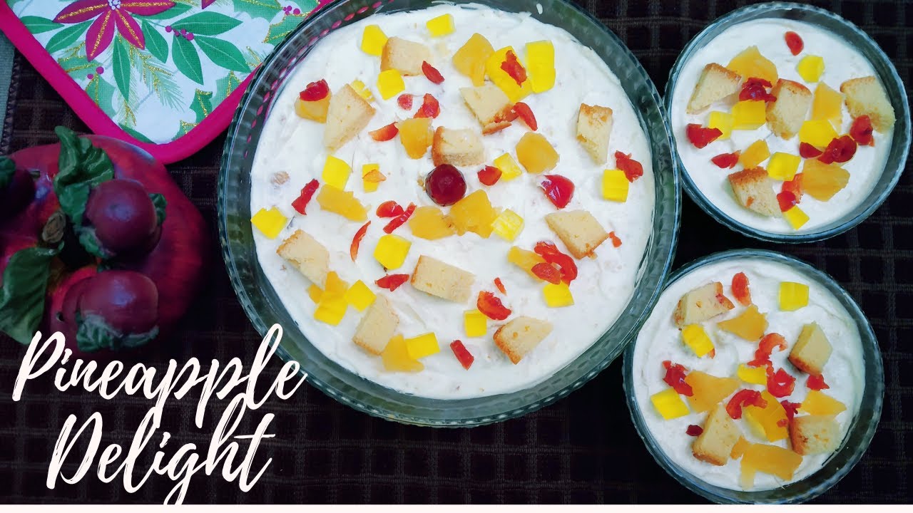 Pineapple delight | Easy Dessert Recipe for IFTAAR | Delicious And Easy To Make Pineapple Delight