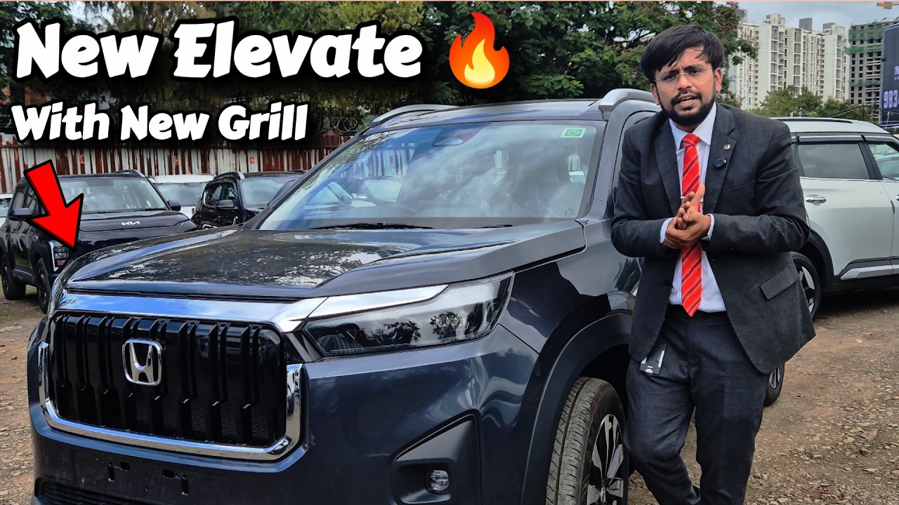 New Honda Elevate With New Grill, Honda Elevate update version 2025 model #new #car #honda #elevate