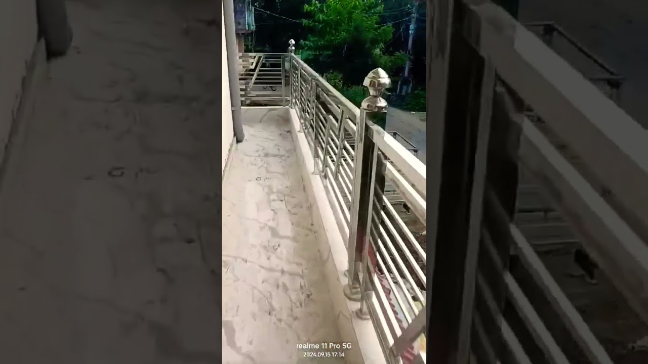 steel railing design/stainlessSteel 304V202/steelrailing price #shorts #steelrailing #trendingshorts