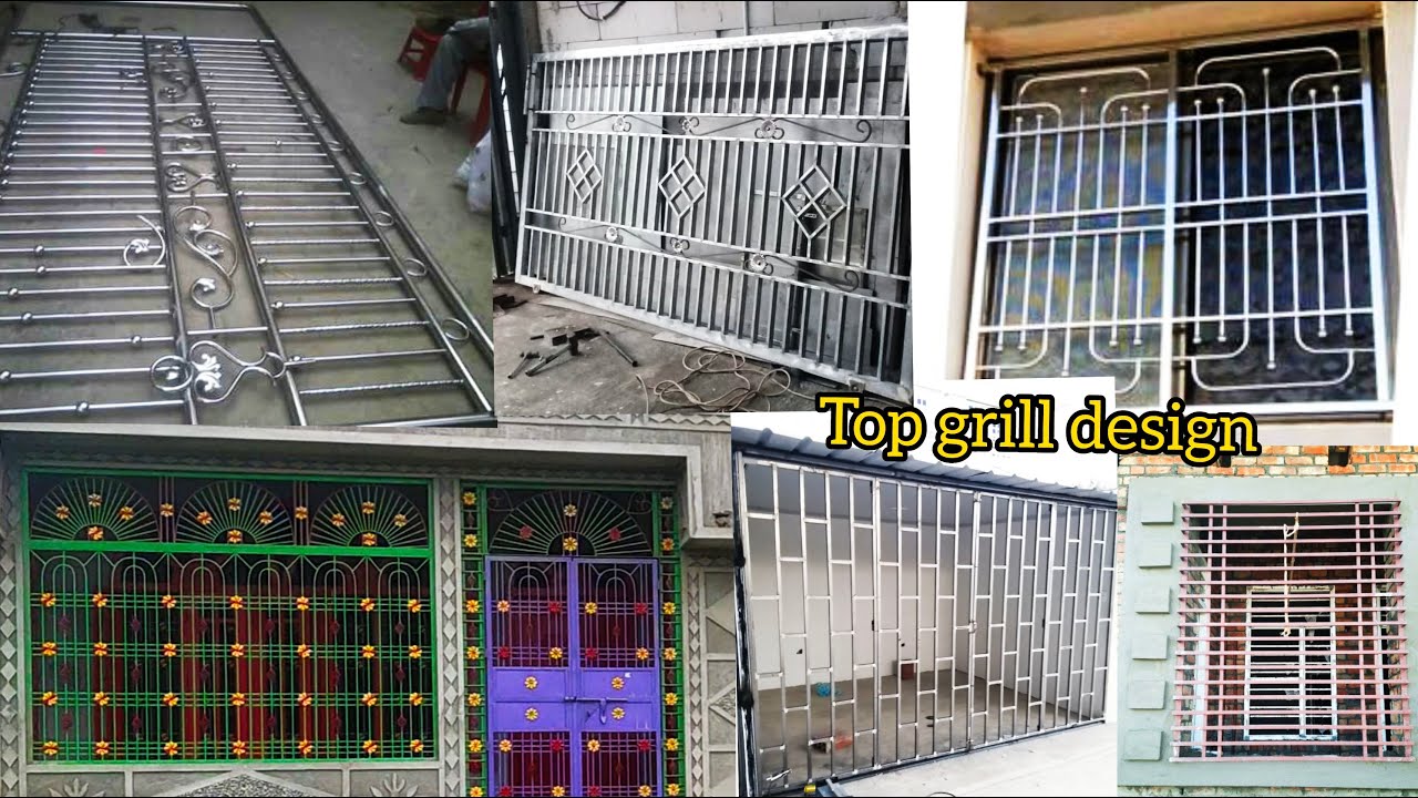 top 120 new grill design / sample grill design / window Grill design / Iran grill design / part 55