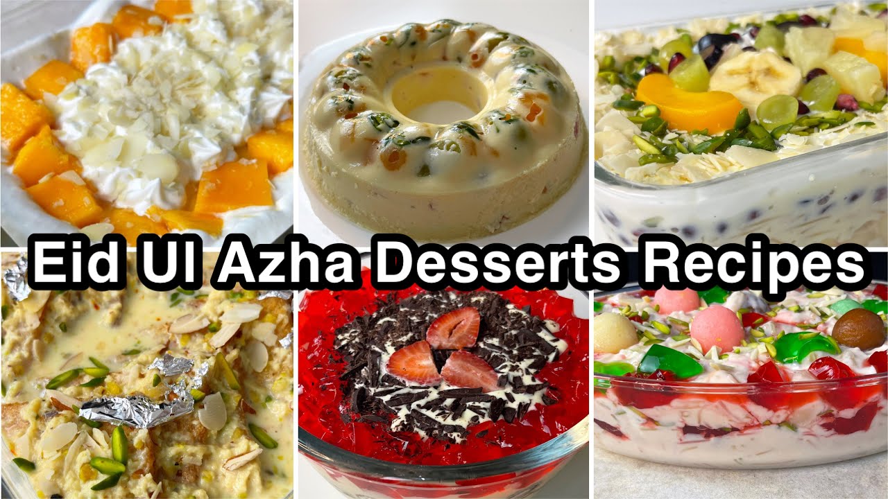 Eid Ul Azha Dawat Dessert recipes – quick and easy sweet dishes Recipes  ?