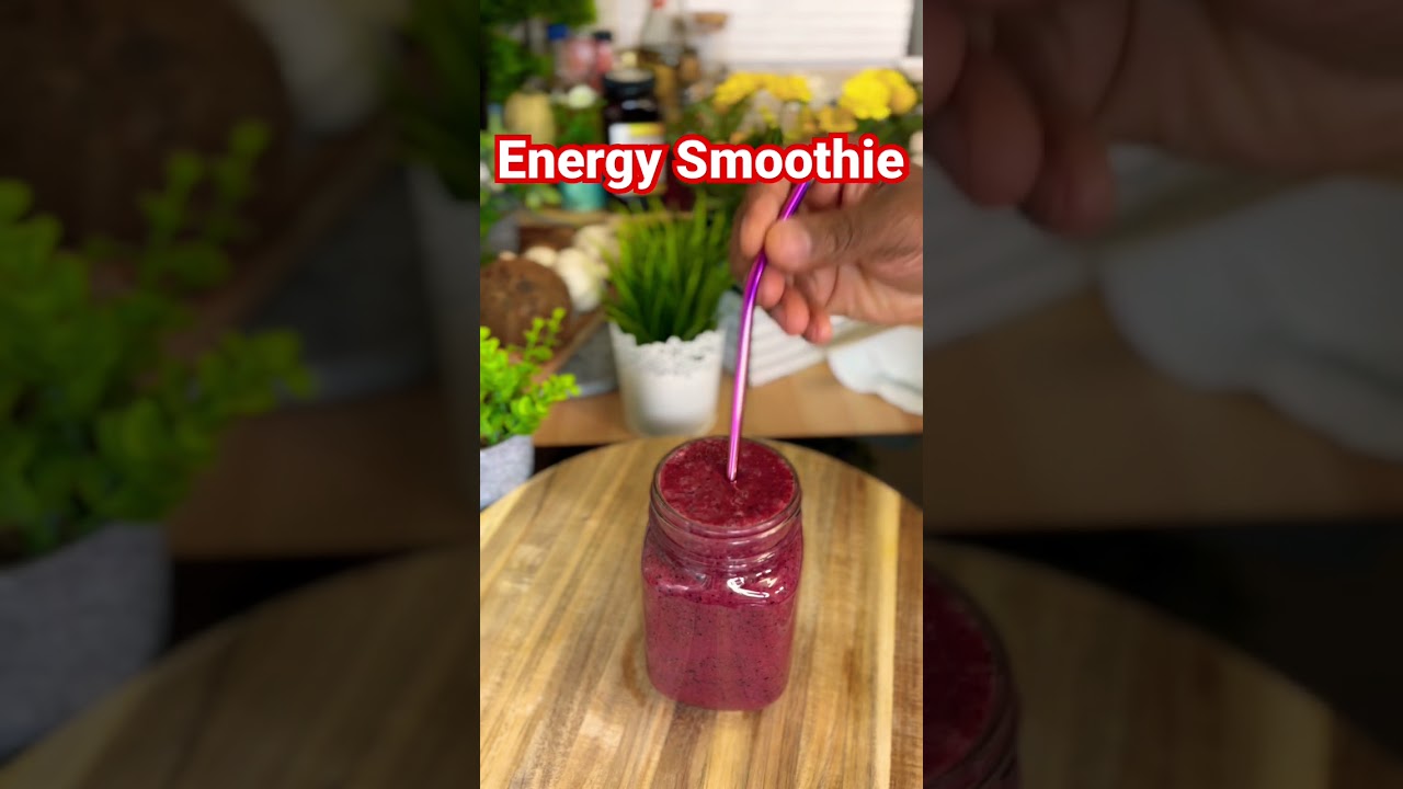 ? Energy Storage Smoothie Recipe #healthyside #healthyrecipes #shorts