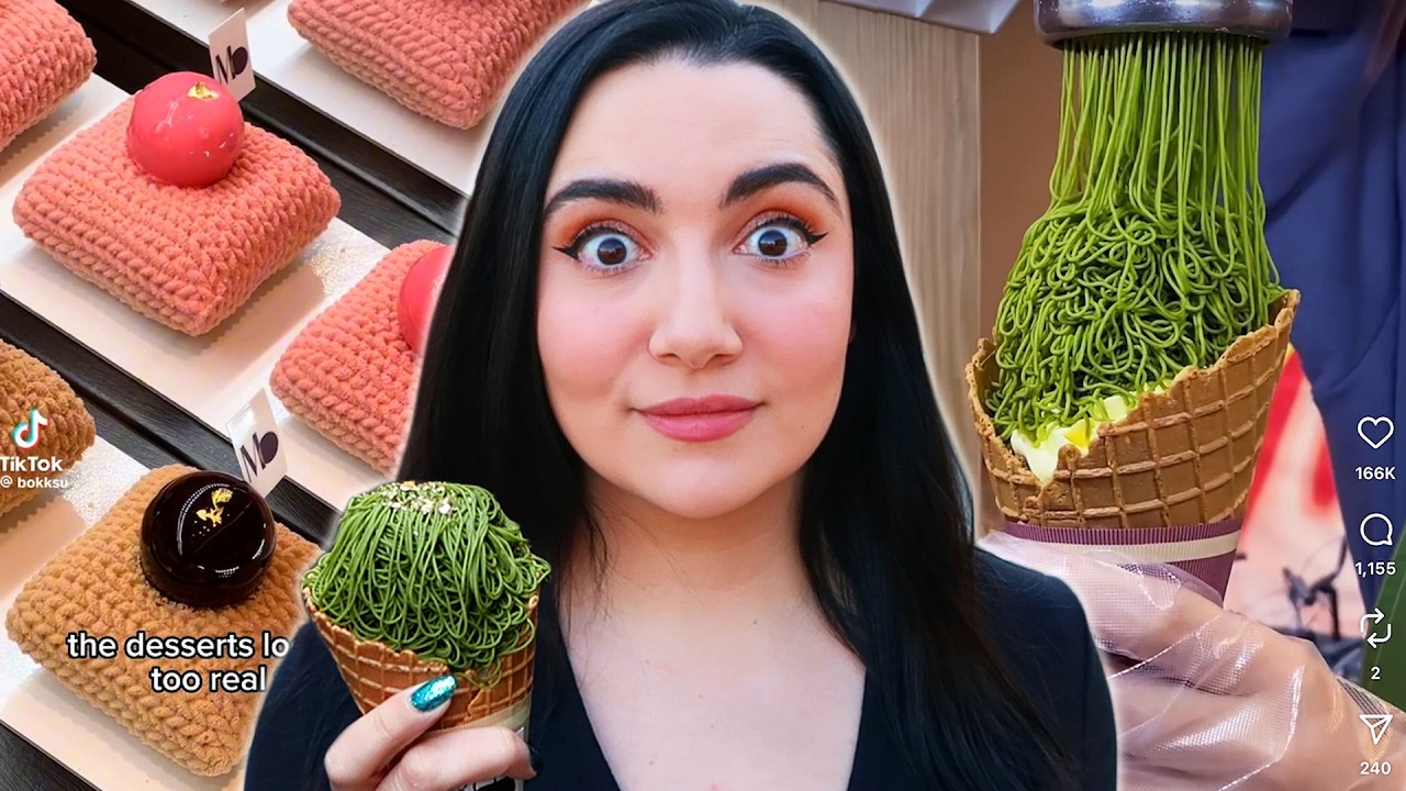 I Tried Viral Japanese Desserts