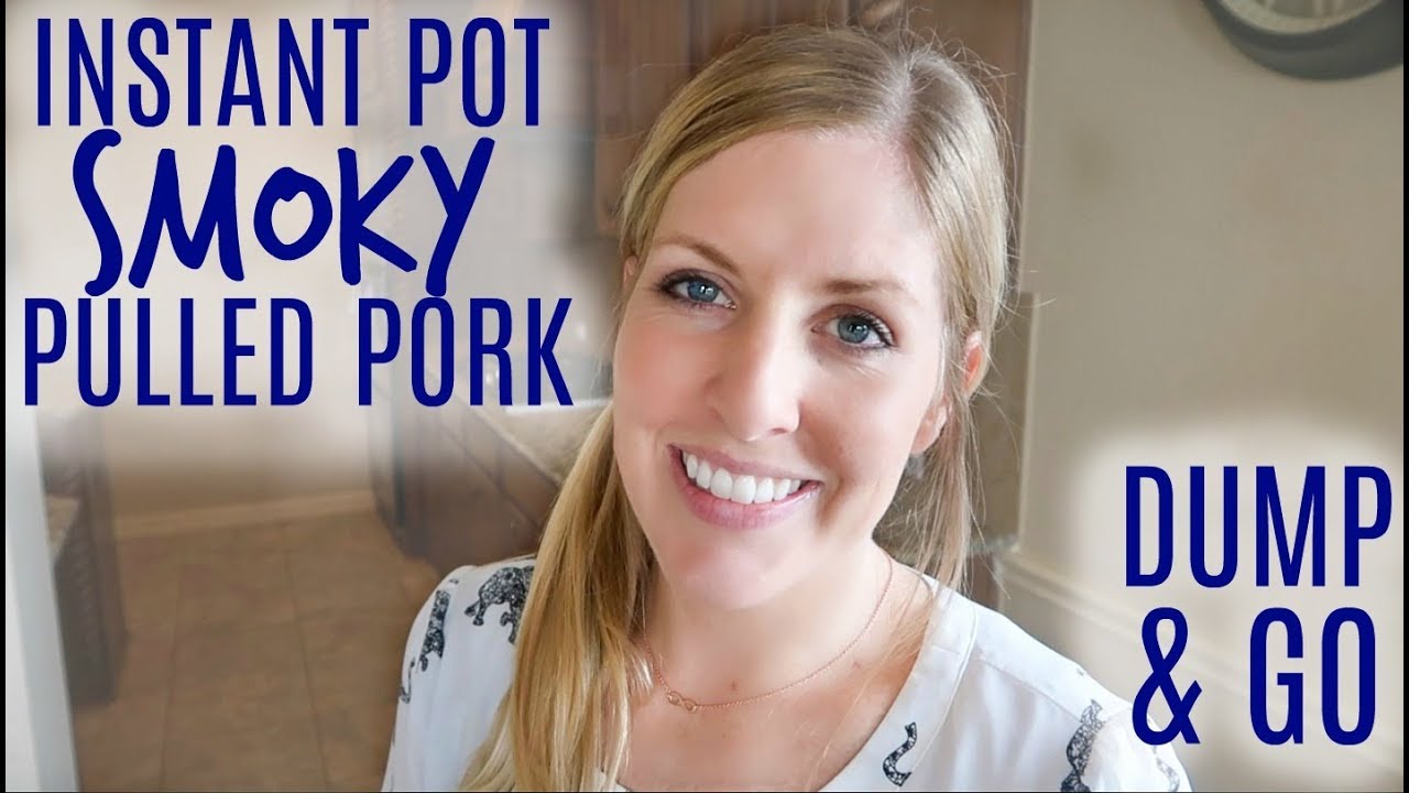 Instant Pot Smoky BBQ Pulled Pork – Dump and Go Instant Pot and Slow Cooker Recipe