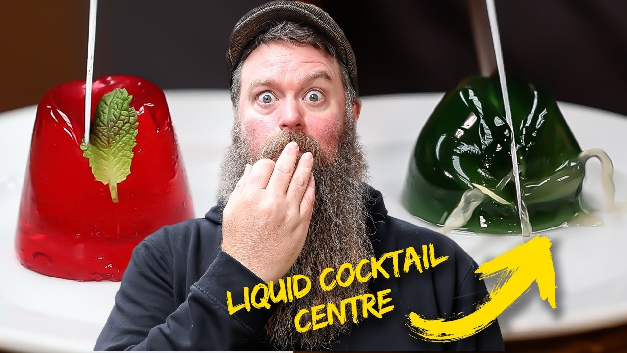 Making Jello Shots With Liquid Cocktail Centres
