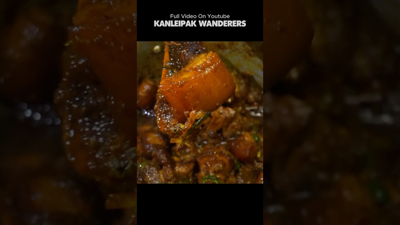 PORK CURRY NORTHEAST STYLE #porkrecipes #porkcurry #oaksha thongba