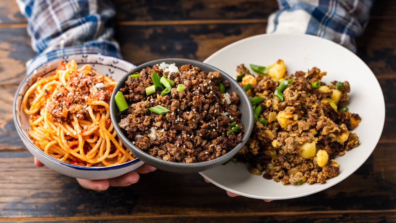 Three 15-Minute Ground Beef Recipes To Change Your Weeknights Forever