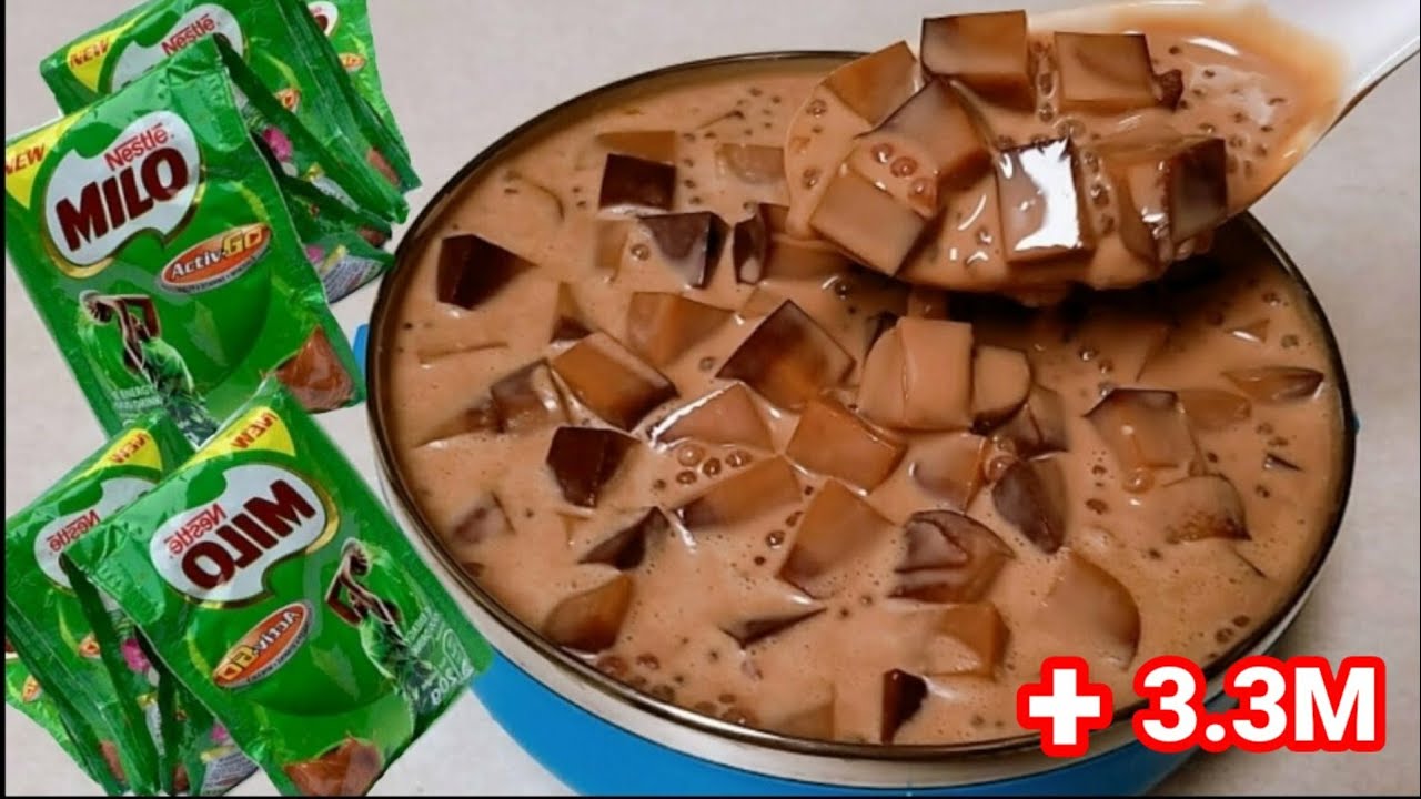 Trending!!! MILO JELLY SALAD /Super Sarap! / Perfect Dessert! Must Try