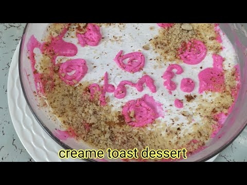 dessert recipes at Home/ Instant custard cream dessert recipes/ nmfood by recipes with easy cake ??