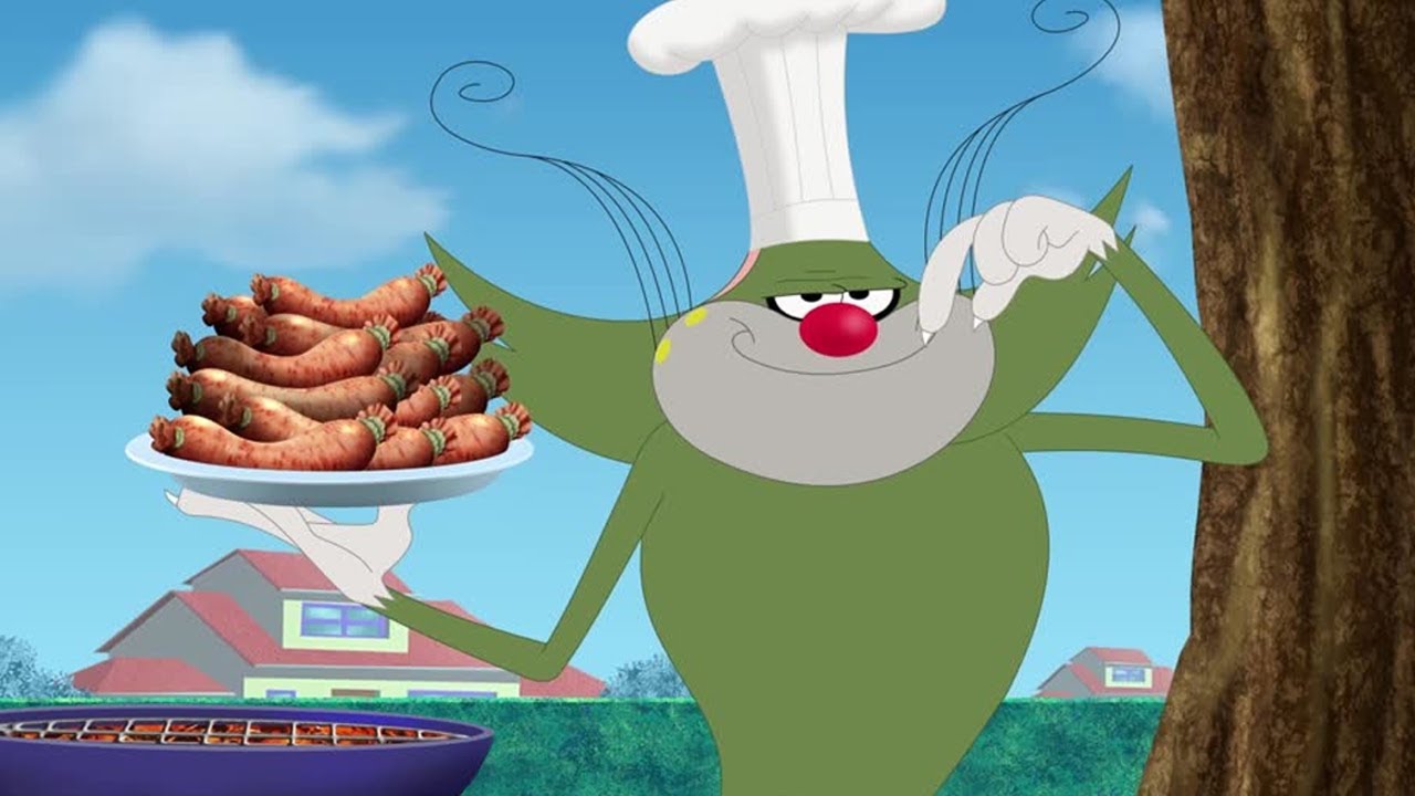 Oggy and the Cockroaches – King of the Grill | BEST CARTOON COLLECTION | New Episodes in HD