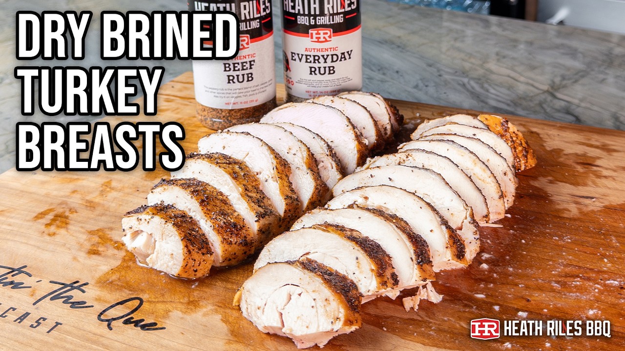 Smoked Bone-In Turkey Breast on a Pellet Grill | Dry Brined and Ghee Butter Injected