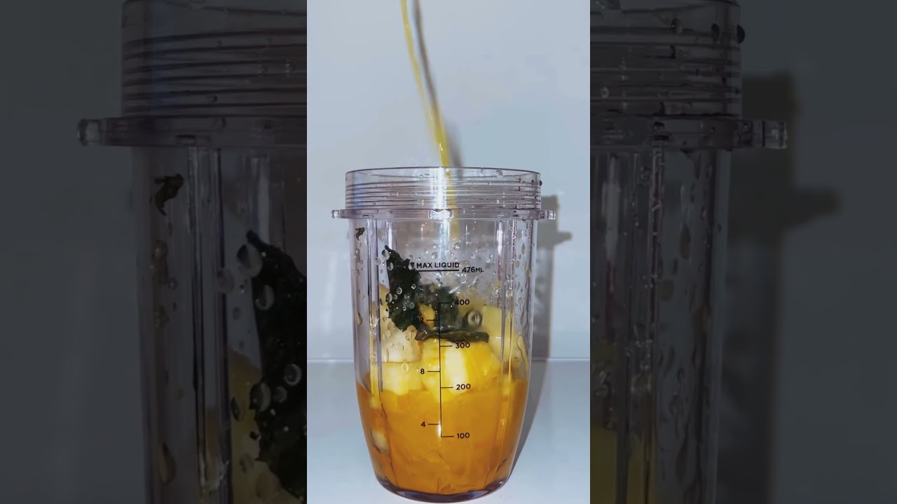 A Easy and Healthy 2 Ingredient Smoothie Recipe ? #shorts