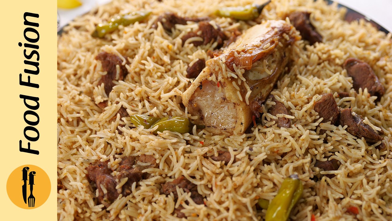 Bannu Beef Pulao Recipe by Food Fusion