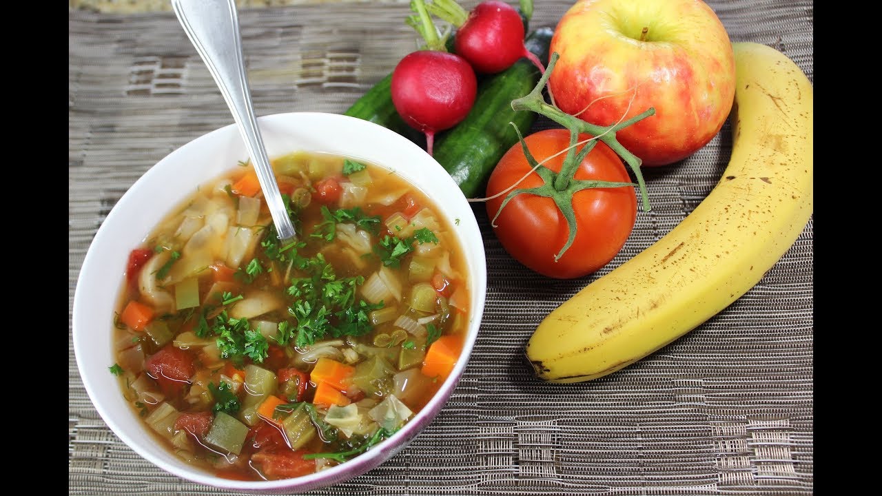 Cabbage Soup Diet Recipe/7 day diet plan.