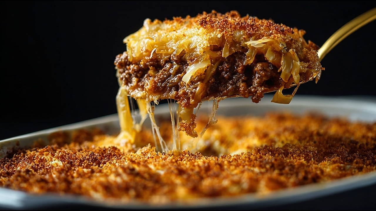 Ditch the Cabbage Rolls! Try This Ground Beef Cabbage Gratin Instead”