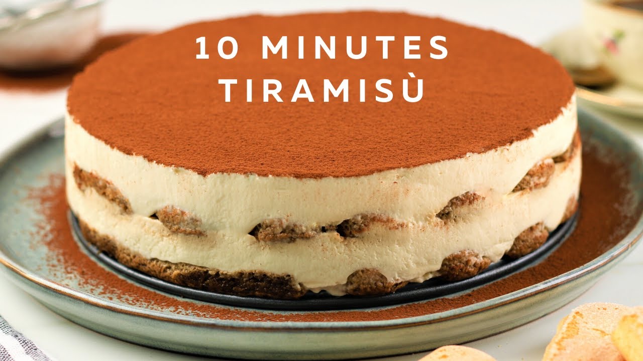 How To Make Tiramisu In 10 Minutes | Easy Tiramisu | Fuzz & Buzz
