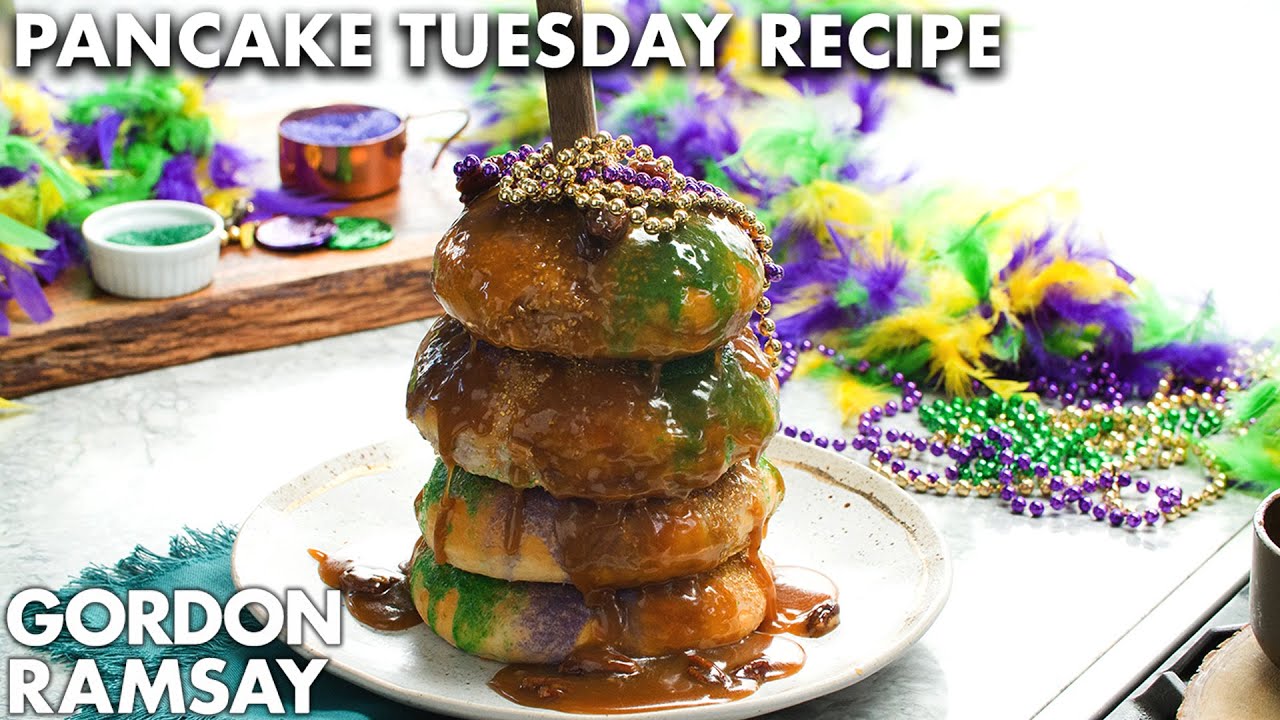 Pancake Day Recipe…Mardi Gras Style | Gordon Ramsay