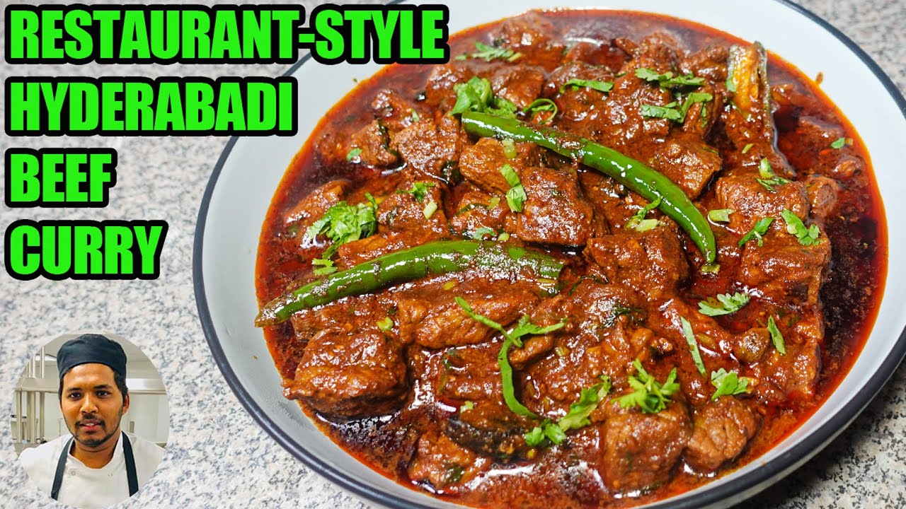 Restaurant Style Hyderabadi Beef Curry | Delicious & Easy Beef Curry Recipe | Ivon’s Kitchen