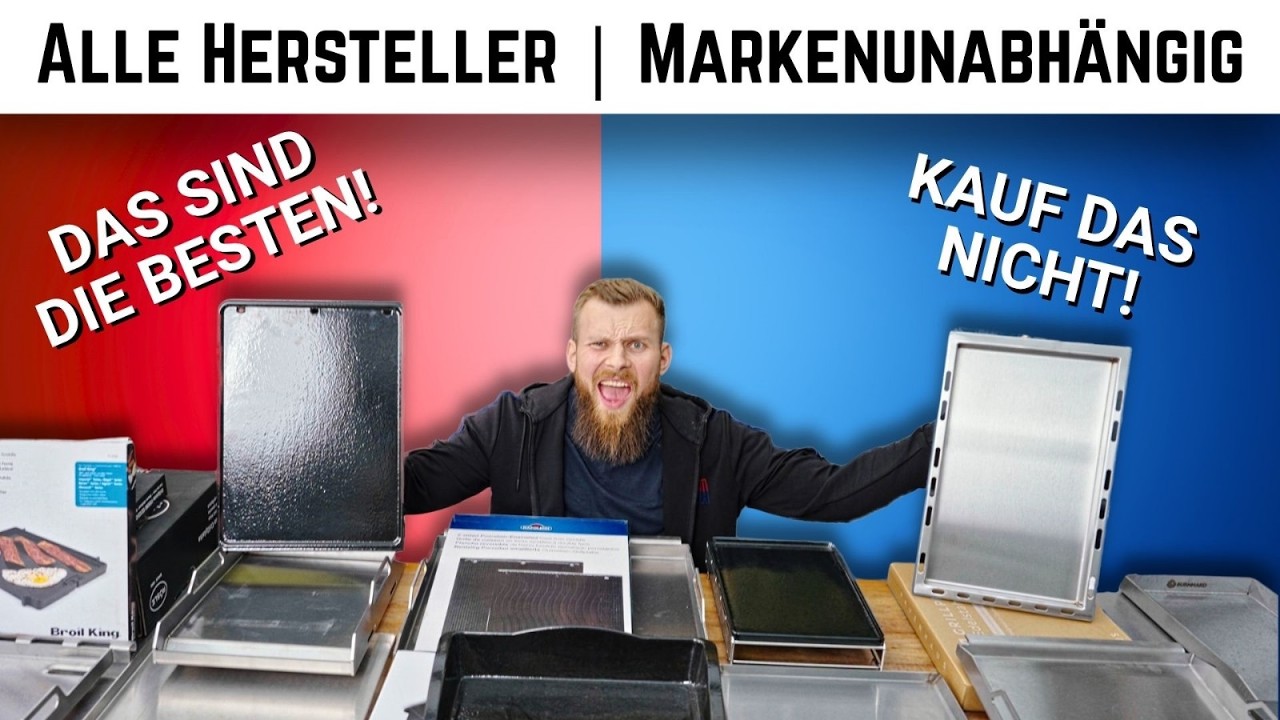 Alle Planchas im Test! Grillplatten, Einsatzpfannen & Planchas