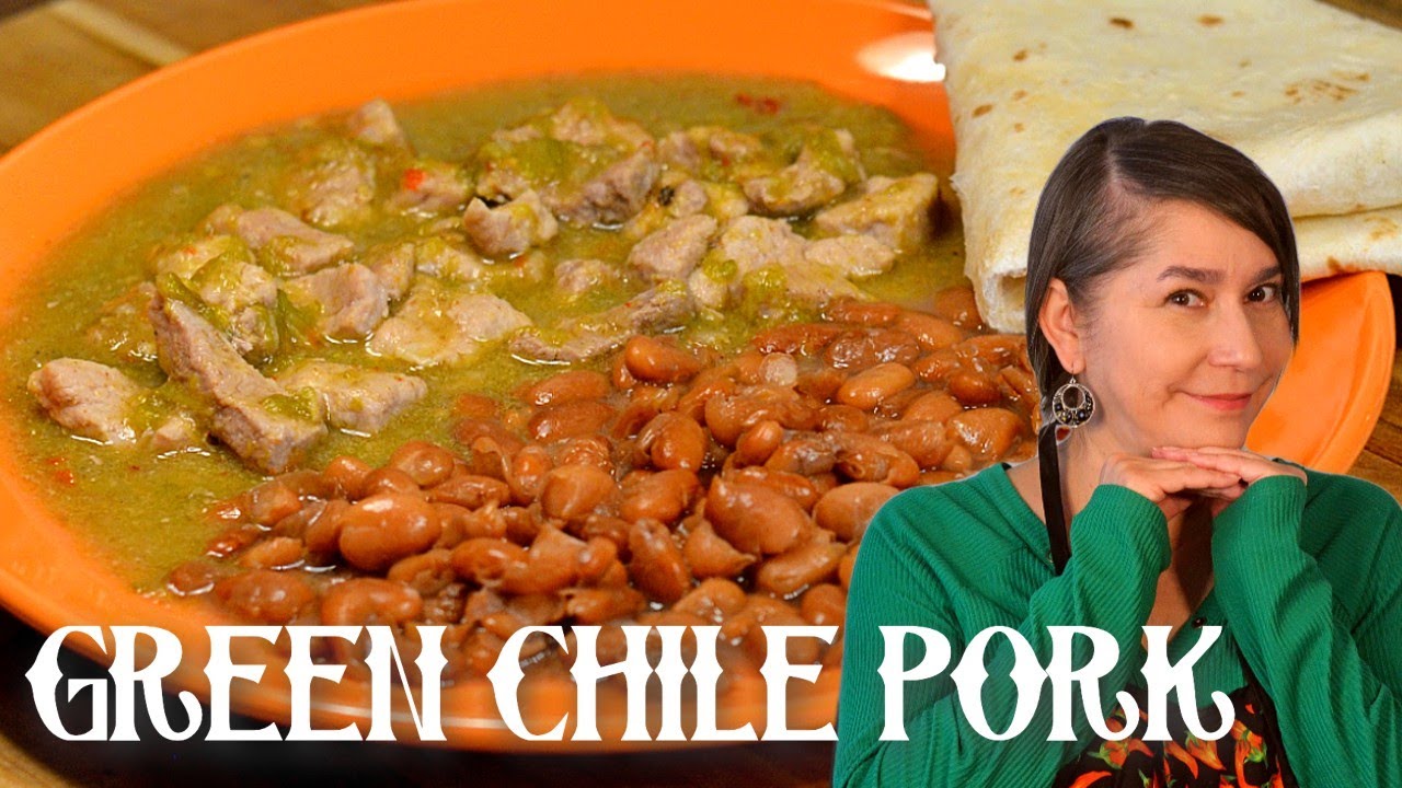 Authentic Green Chile Pork Recipe | Slow-Cooked New Mexican Flavors | Red or Green? Cooking