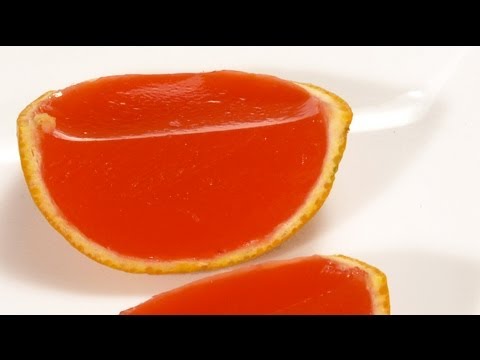 Blood Orange Mimosa Jello Shots – How To