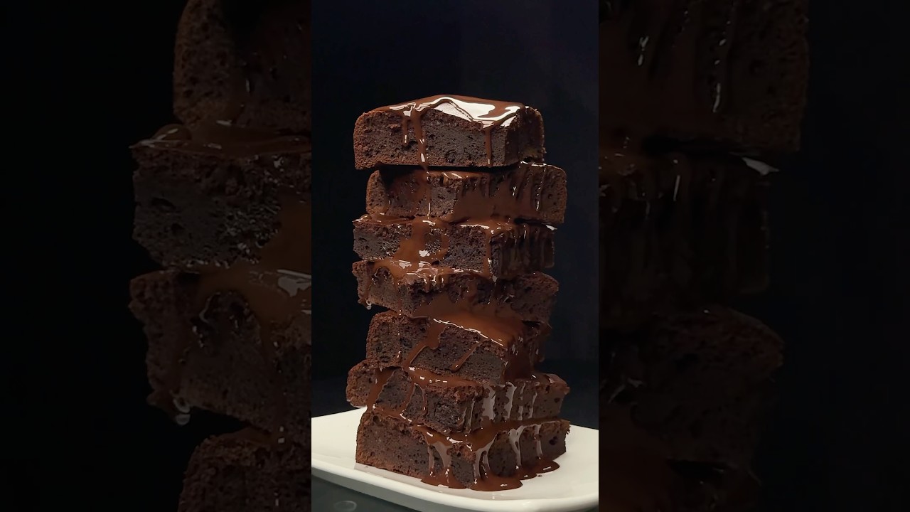 Brownies ohne Zucker und ohne Mehl! 2-Zutaten-Rezept! Dessert in 5 Minuten! #brownie #delicious