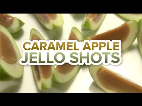 Caramel Apple Jello Shots – With Real Apples
