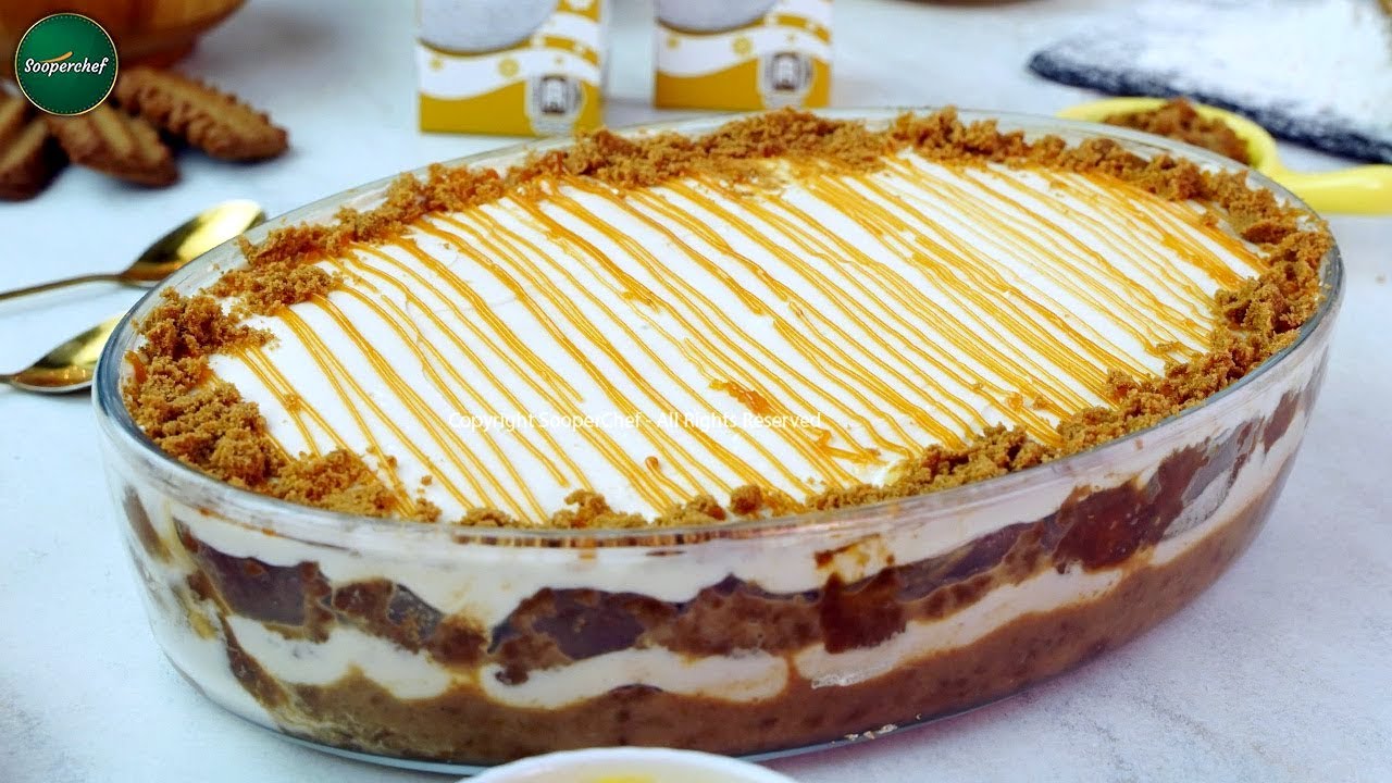 Easy Creamy Caramel Biscuits Dessert in Minutes