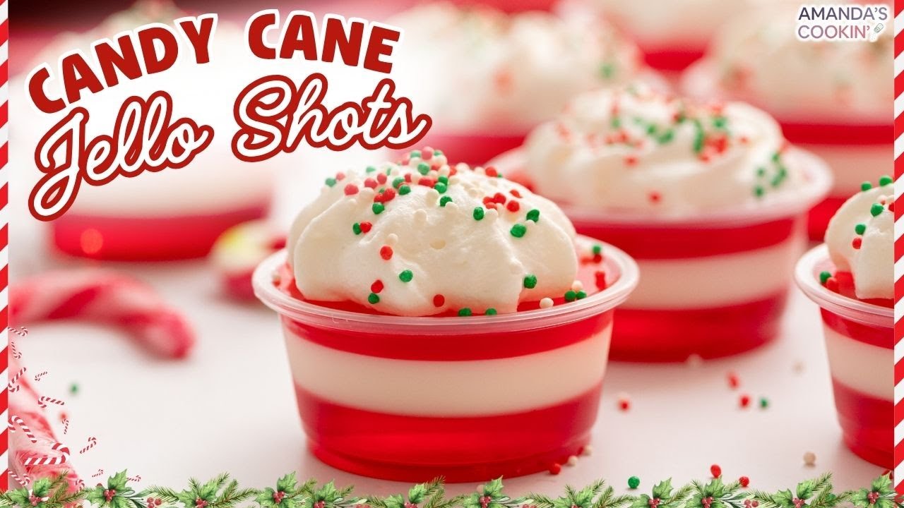 How to make Candy Cane Jello Shots! (CUSTOMIZABLE FLAVOR)